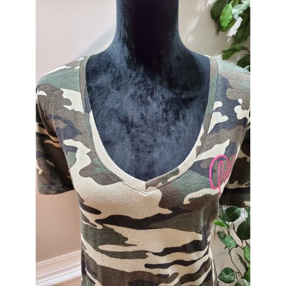 Ev 1 Women's Multicolor Cotton Short Sleeve V-Neck Pullover Top Blouse Size 3XL - Picture 2 of 11